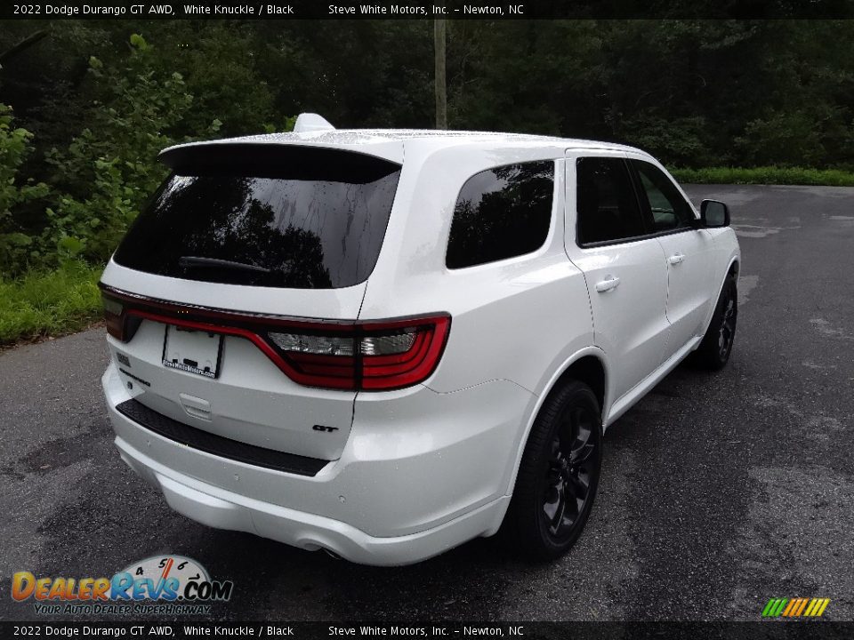 2022 Dodge Durango GT AWD White Knuckle / Black Photo #6