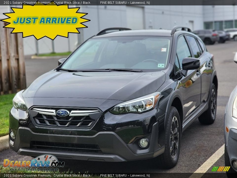 2021 Subaru Crosstrek Premium Crystal Black Silica / Black Photo #1