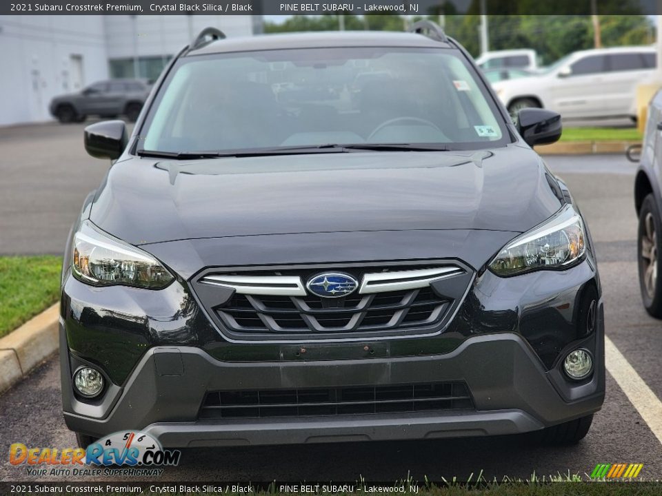 2021 Subaru Crosstrek Premium Crystal Black Silica / Black Photo #3