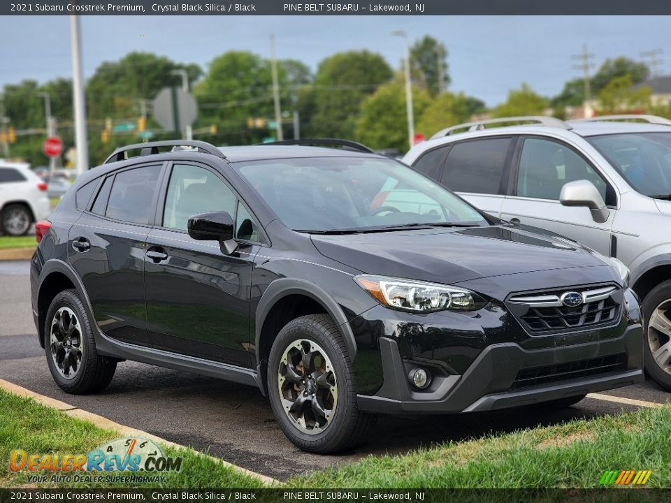 2021 Subaru Crosstrek Premium Crystal Black Silica / Black Photo #4