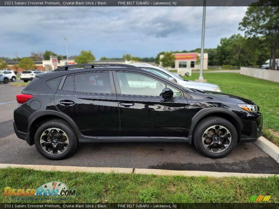 2021 Subaru Crosstrek Premium Crystal Black Silica / Black Photo #5