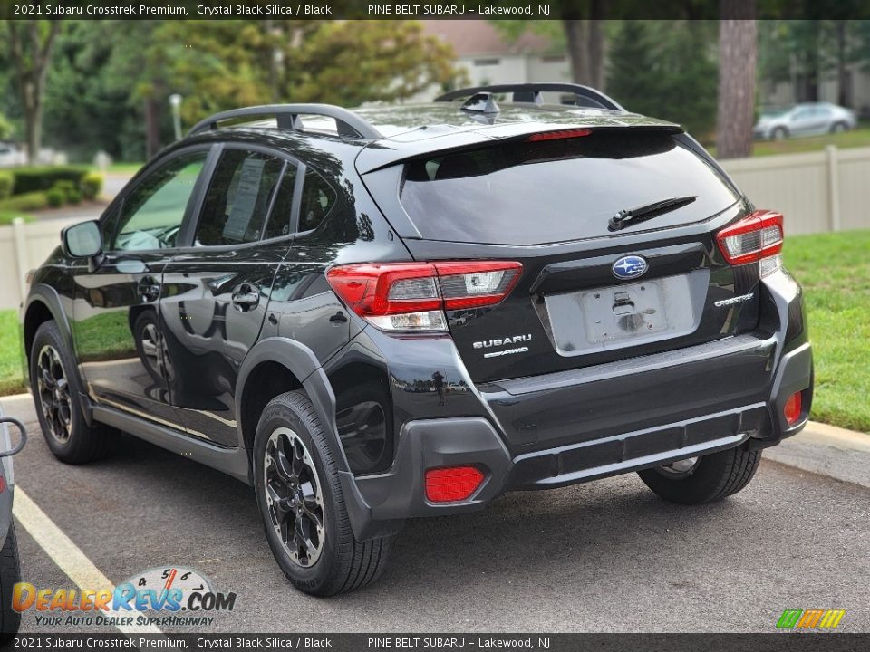 2021 Subaru Crosstrek Premium Crystal Black Silica / Black Photo #9