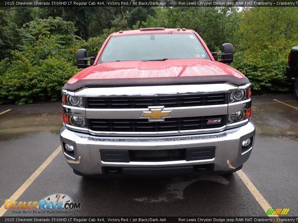 2015 Chevrolet Silverado 3500HD LT Regular Cab 4x4 Victory Red / Jet Black/Dark Ash Photo #2