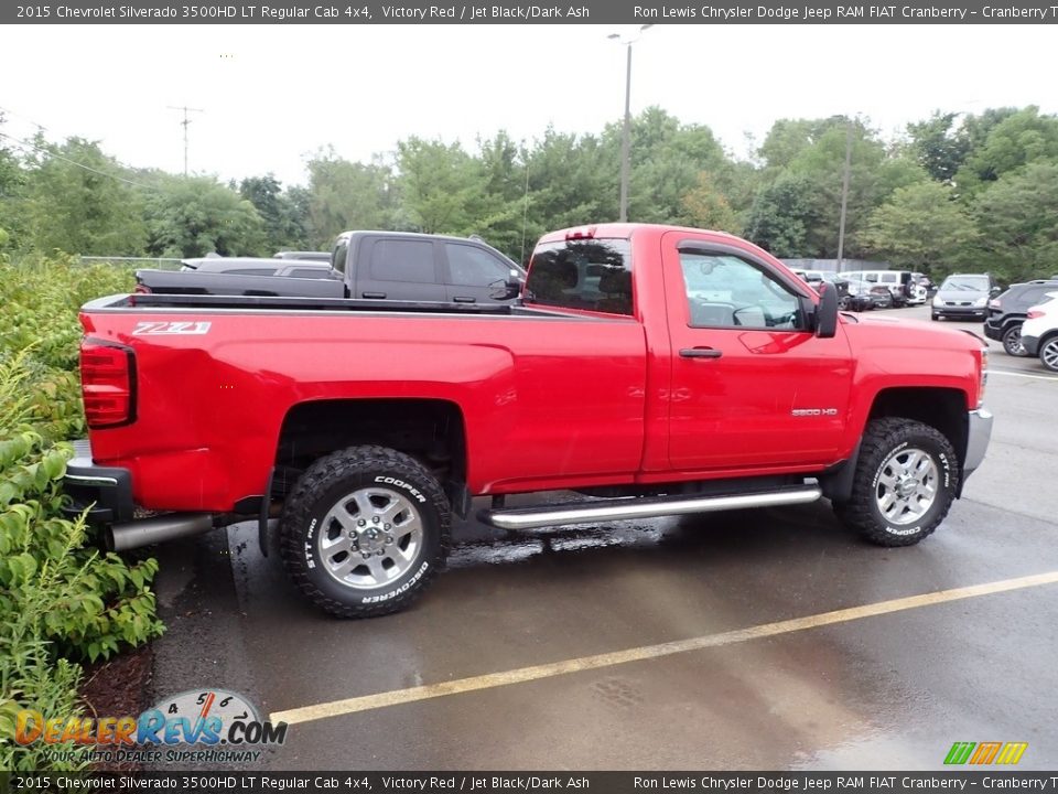 Victory Red 2015 Chevrolet Silverado 3500HD LT Regular Cab 4x4 Photo #4