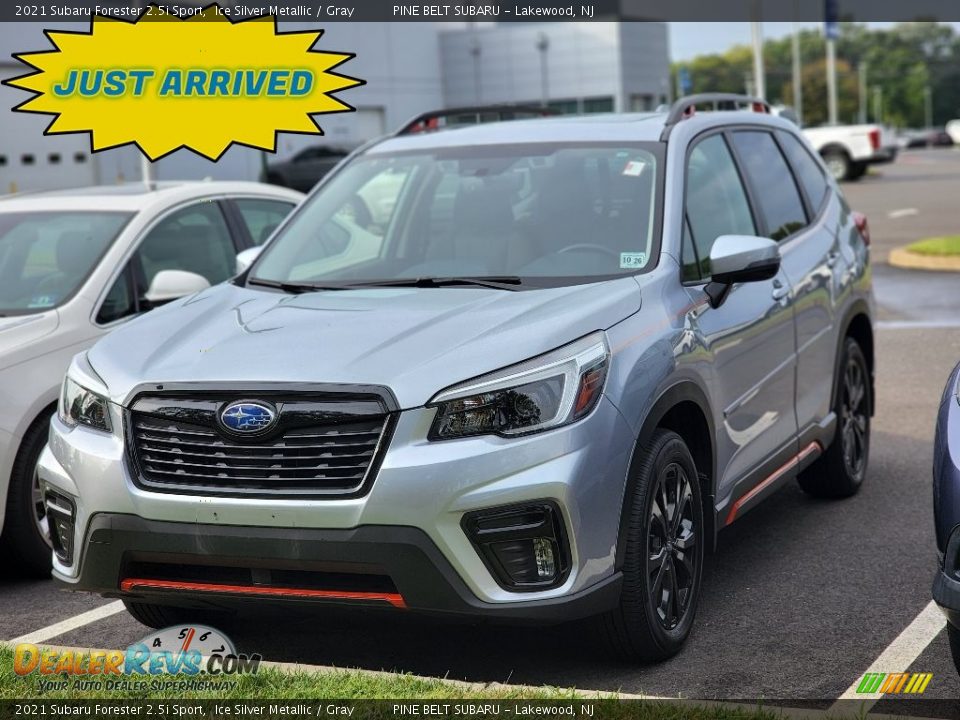 2021 Subaru Forester 2.5i Sport Ice Silver Metallic / Gray Photo #1