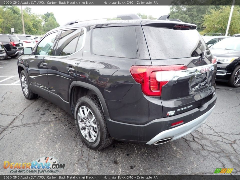 2020 GMC Acadia SLT AWD Carbon Black Metallic / Jet Black Photo #3