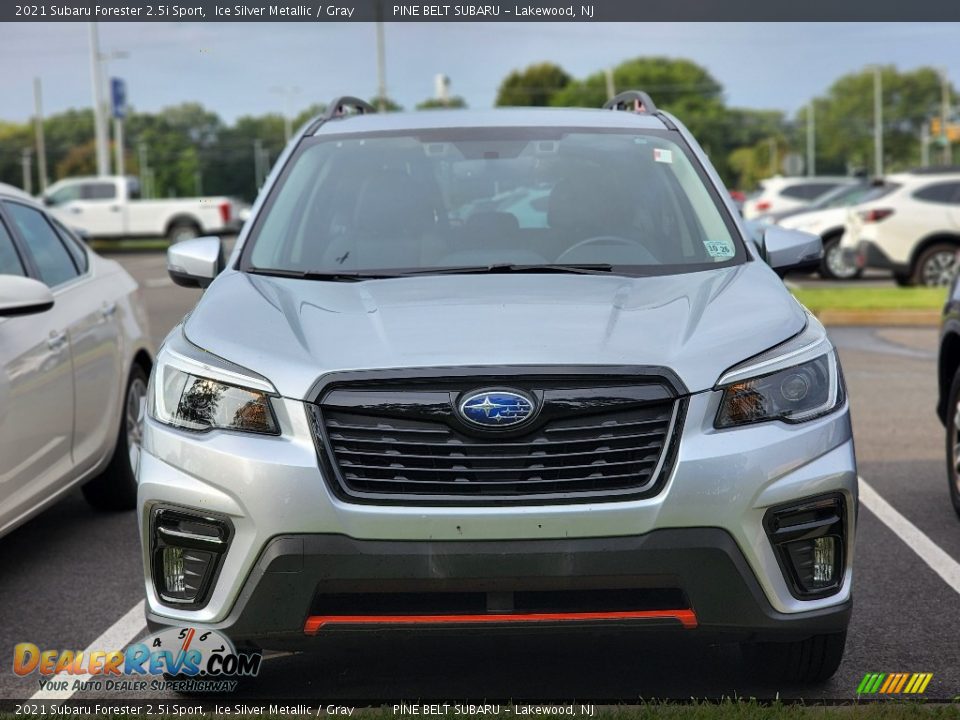 2021 Subaru Forester 2.5i Sport Ice Silver Metallic / Gray Photo #3