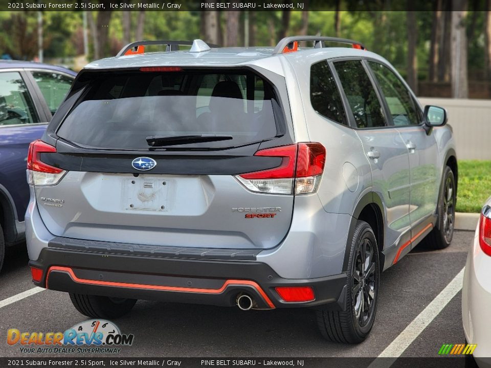 2021 Subaru Forester 2.5i Sport Ice Silver Metallic / Gray Photo #6