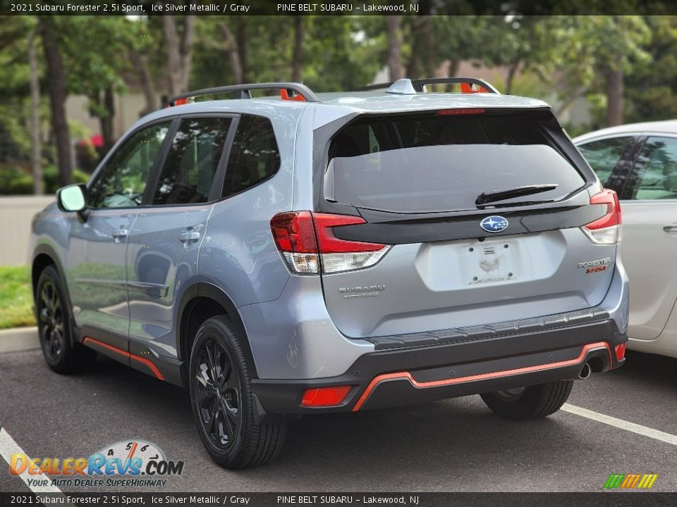 2021 Subaru Forester 2.5i Sport Ice Silver Metallic / Gray Photo #8