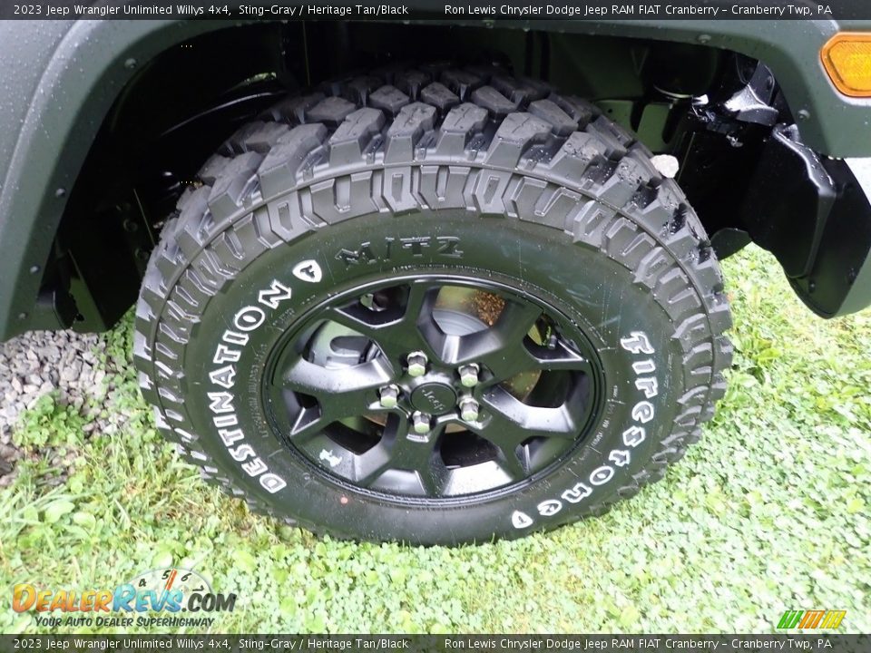 2023 Jeep Wrangler Unlimited Willys 4x4 Wheel Photo #9