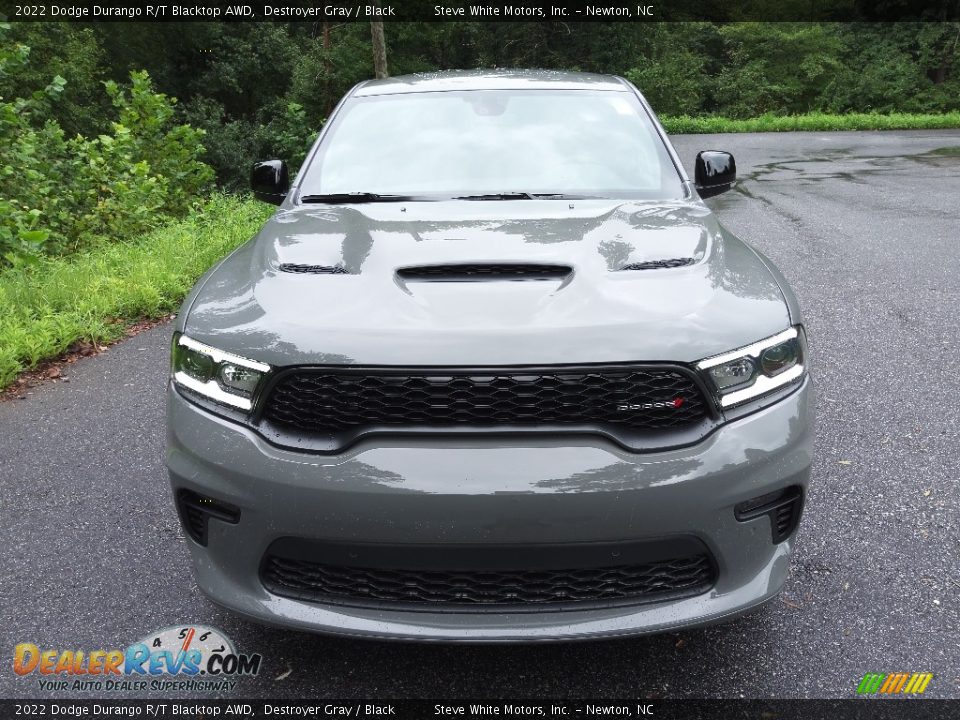 2022 Dodge Durango R/T Blacktop AWD Destroyer Gray / Black Photo #3