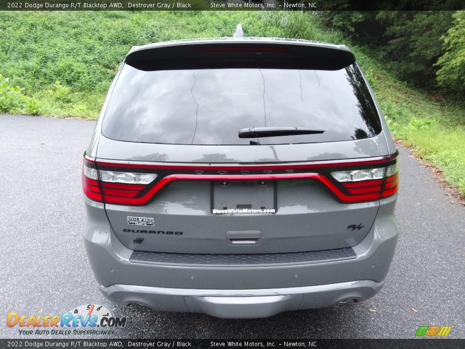 2022 Dodge Durango R/T Blacktop AWD Destroyer Gray / Black Photo #7