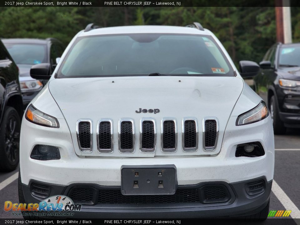 2017 Jeep Cherokee Sport Bright White / Black Photo #2