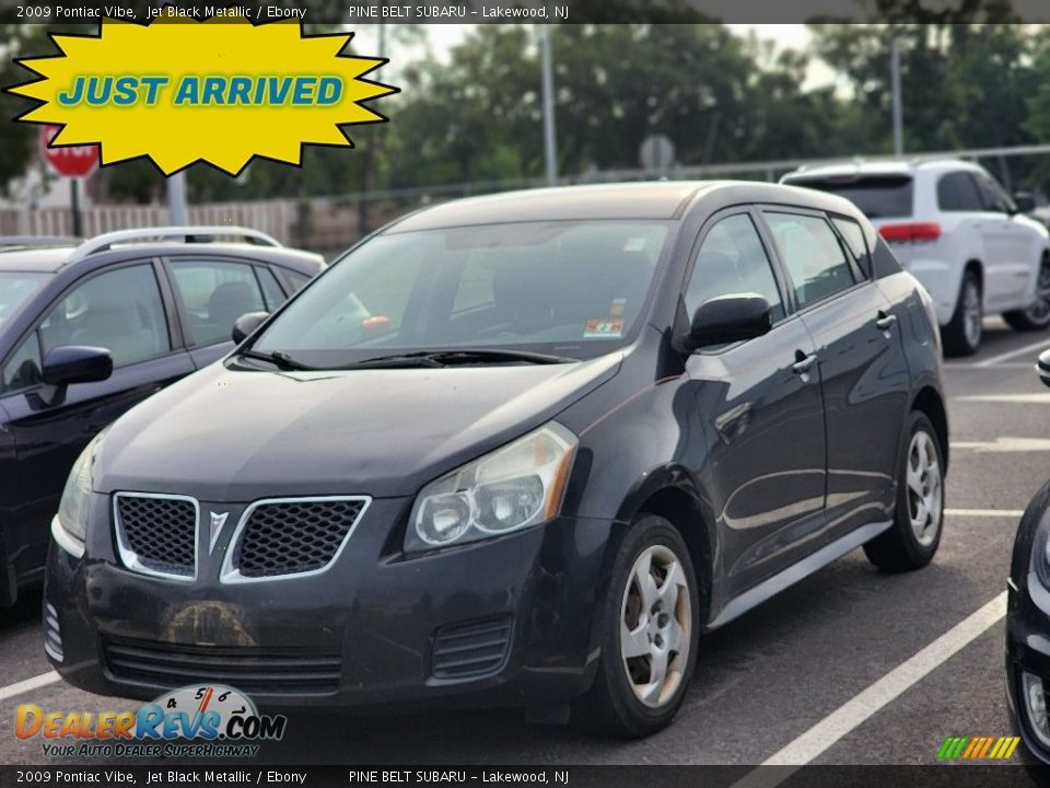 2009 Pontiac Vibe Jet Black Metallic / Ebony Photo #1