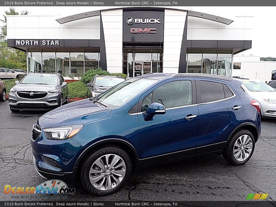 2019 Buick Encore Preferred Deep Azure Metallic / Ebony Photo #1