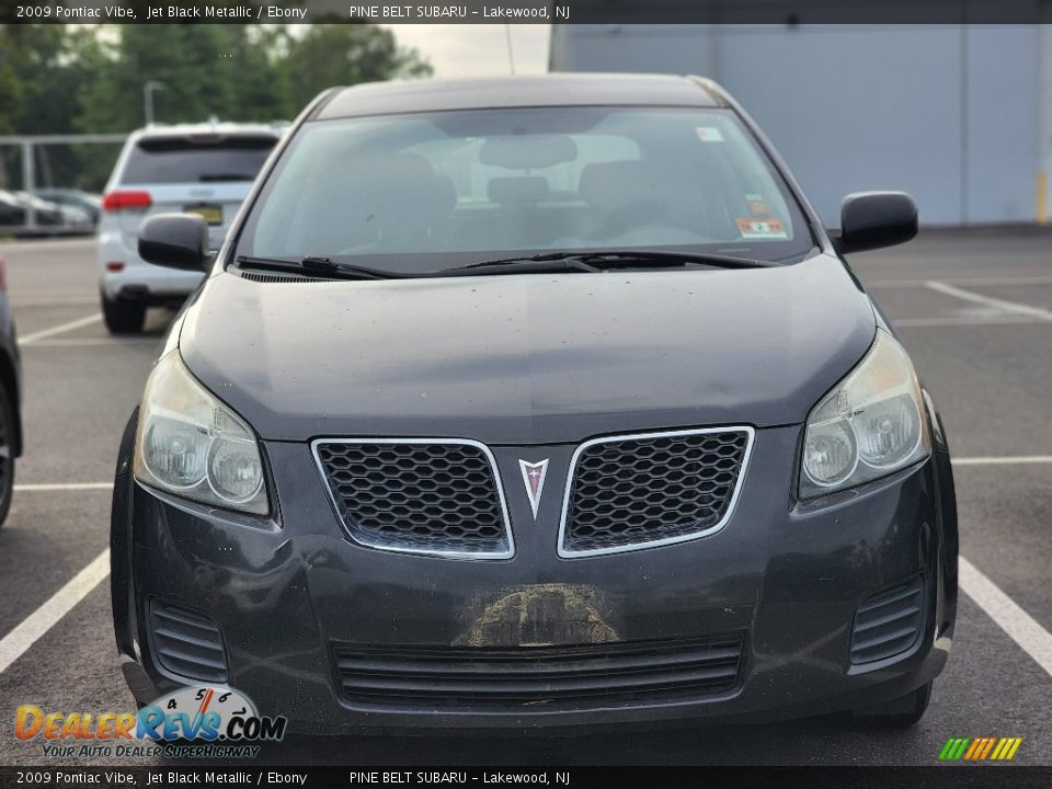 2009 Pontiac Vibe Jet Black Metallic / Ebony Photo #3