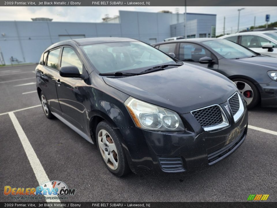 2009 Pontiac Vibe Jet Black Metallic / Ebony Photo #4