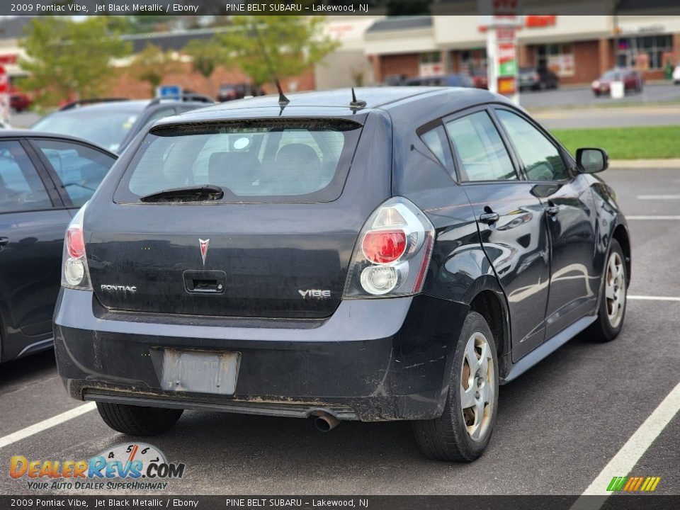 2009 Pontiac Vibe Jet Black Metallic / Ebony Photo #5