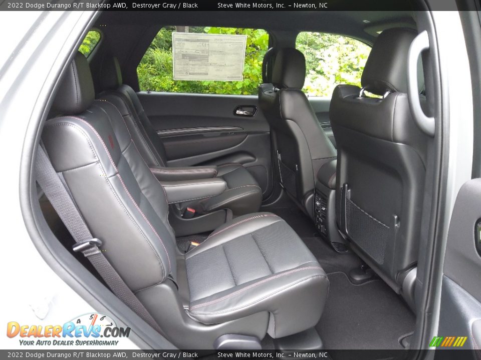 Rear Seat of 2022 Dodge Durango R/T Blacktop AWD Photo #18