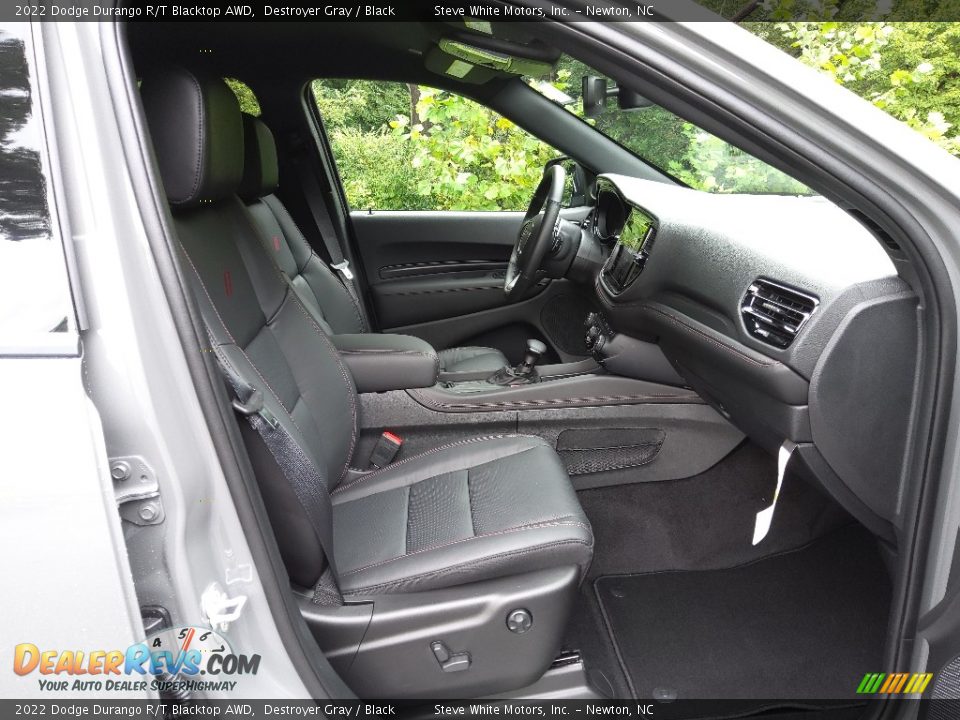 Front Seat of 2022 Dodge Durango R/T Blacktop AWD Photo #19