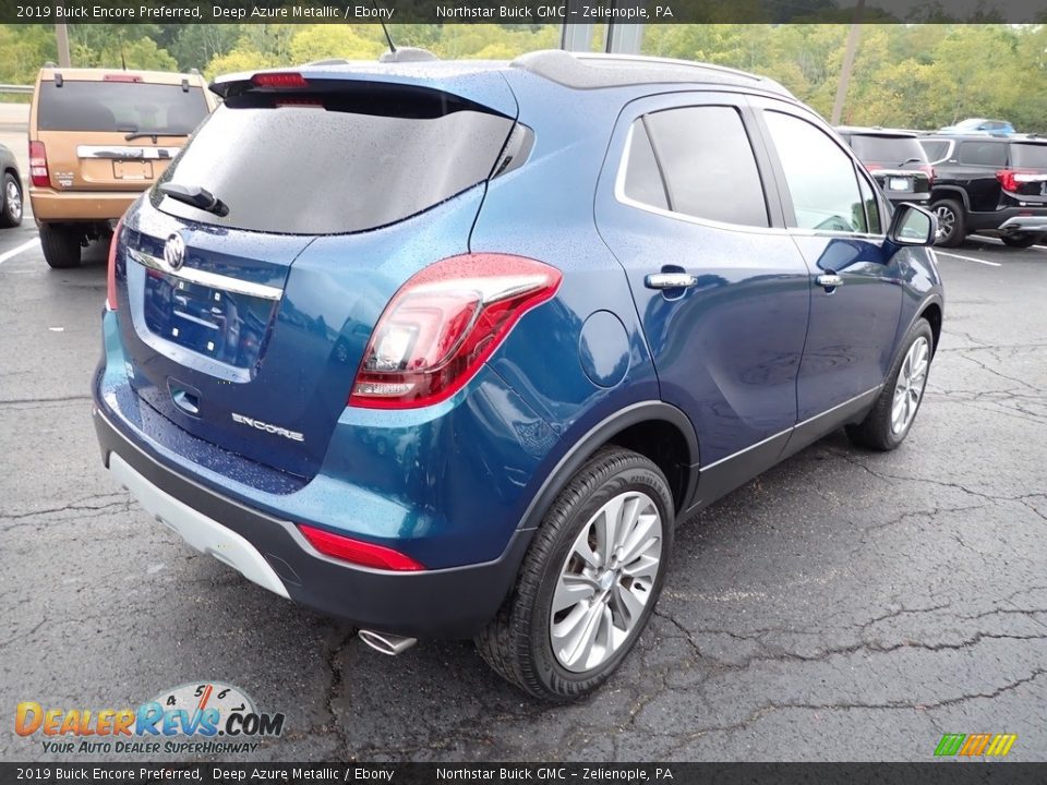 2019 Buick Encore Preferred Deep Azure Metallic / Ebony Photo #6