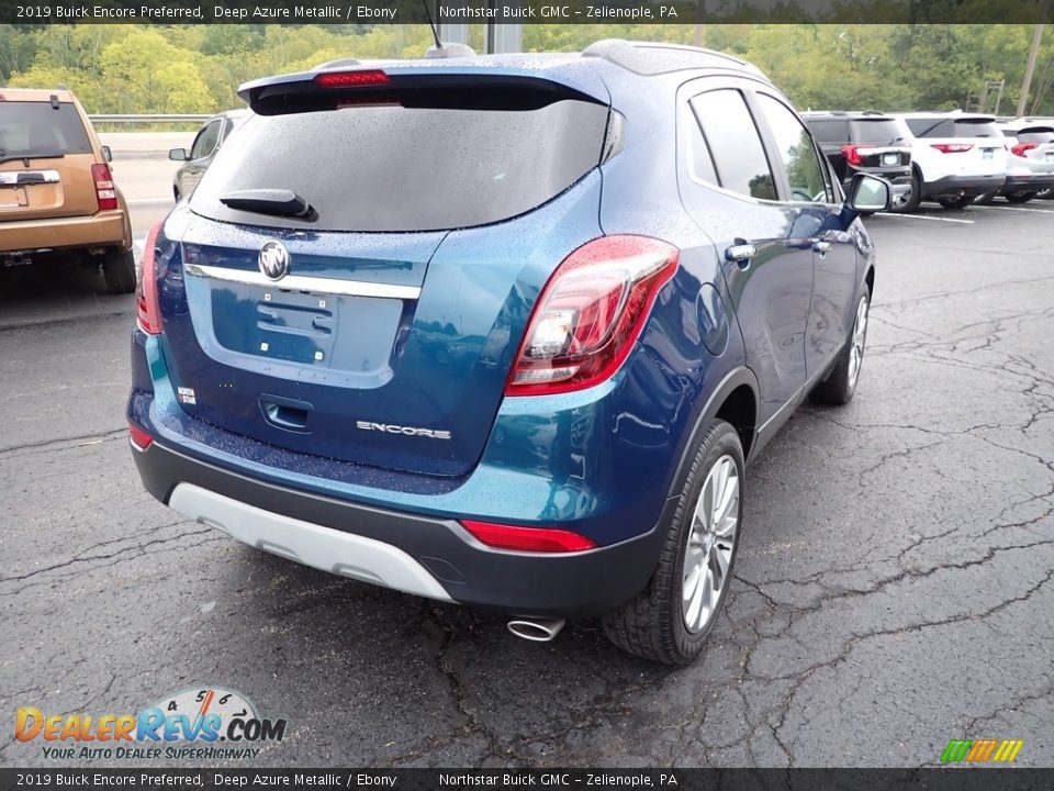 2019 Buick Encore Preferred Deep Azure Metallic / Ebony Photo #7