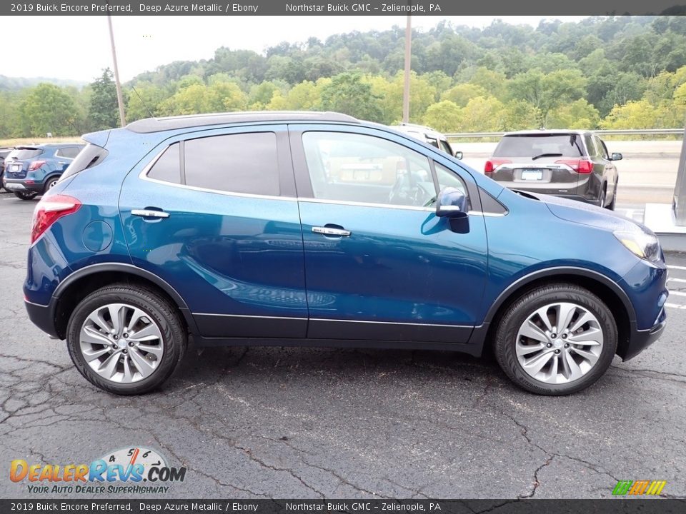 2019 Buick Encore Preferred Deep Azure Metallic / Ebony Photo #8