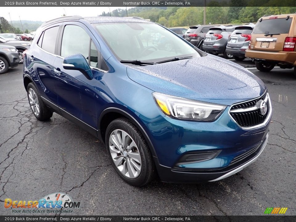 2019 Buick Encore Preferred Deep Azure Metallic / Ebony Photo #9