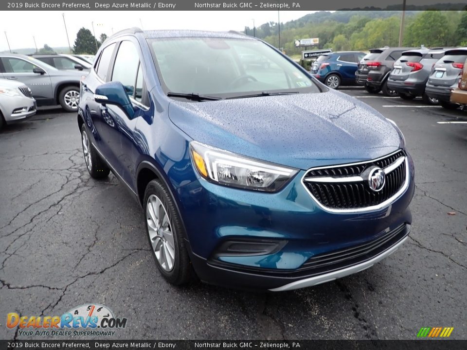 2019 Buick Encore Preferred Deep Azure Metallic / Ebony Photo #10