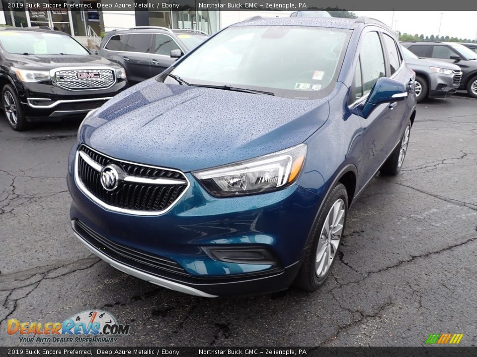 2019 Buick Encore Preferred Deep Azure Metallic / Ebony Photo #12