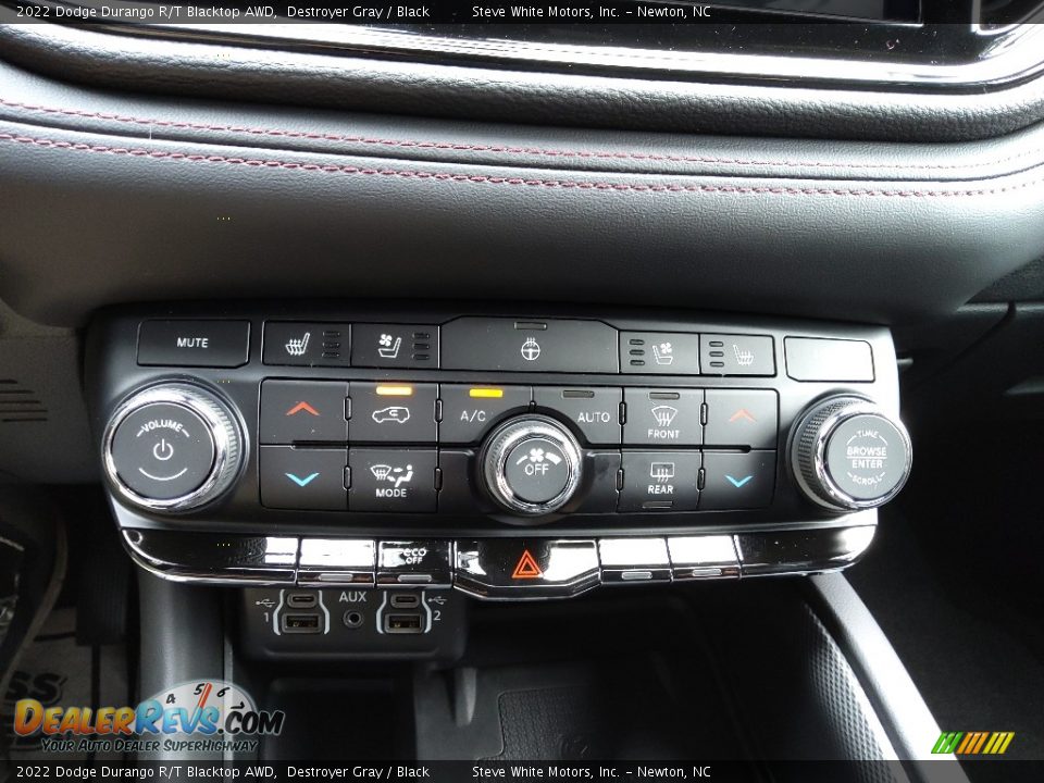 Controls of 2022 Dodge Durango R/T Blacktop AWD Photo #28