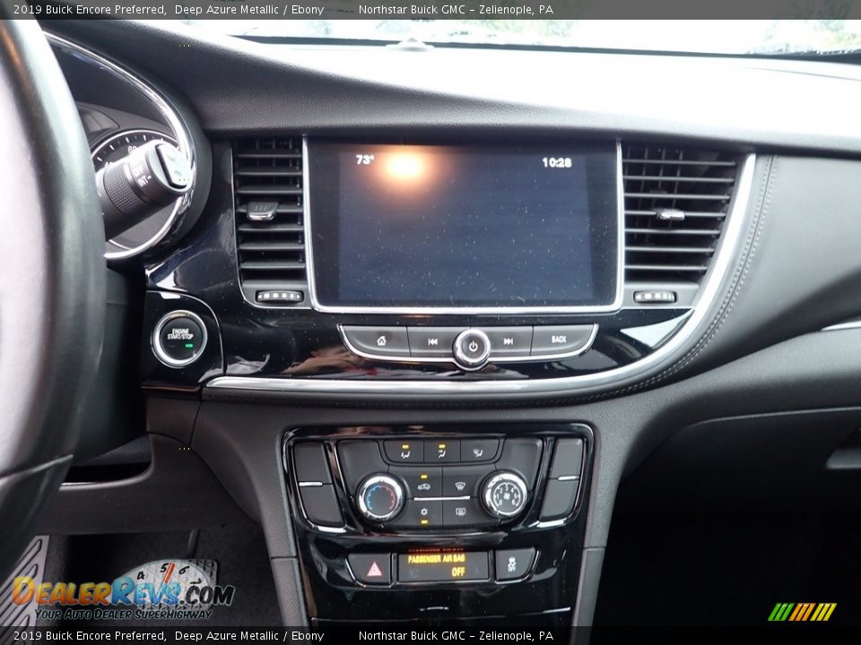 2019 Buick Encore Preferred Deep Azure Metallic / Ebony Photo #24