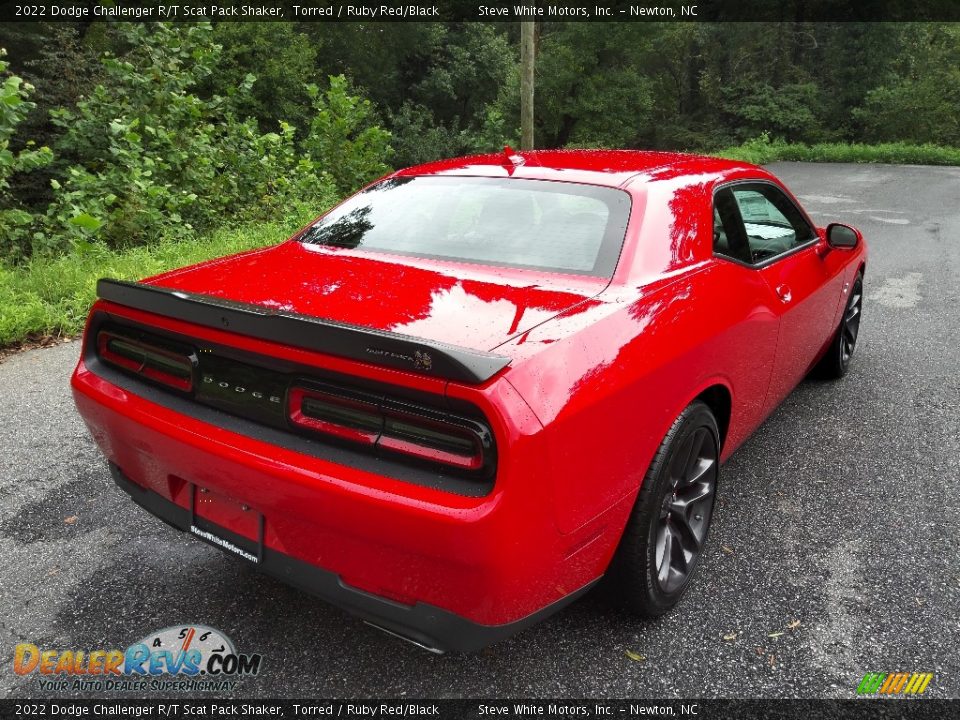 2022 Dodge Challenger R/T Scat Pack Shaker Torred / Ruby Red/Black Photo #6