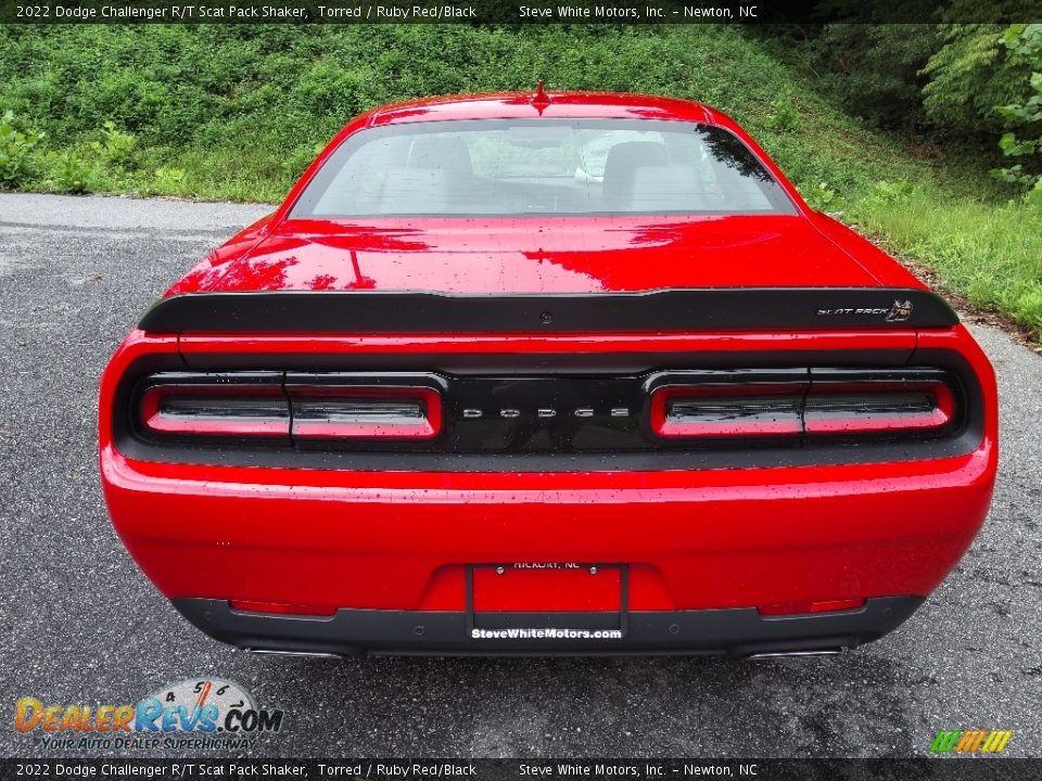 2022 Dodge Challenger R/T Scat Pack Shaker Torred / Ruby Red/Black Photo #7
