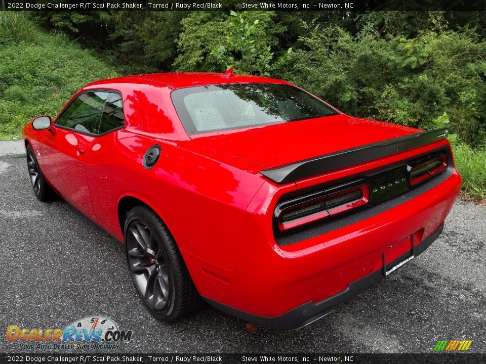 2022 Dodge Challenger R/T Scat Pack Shaker Torred / Ruby Red/Black Photo #8