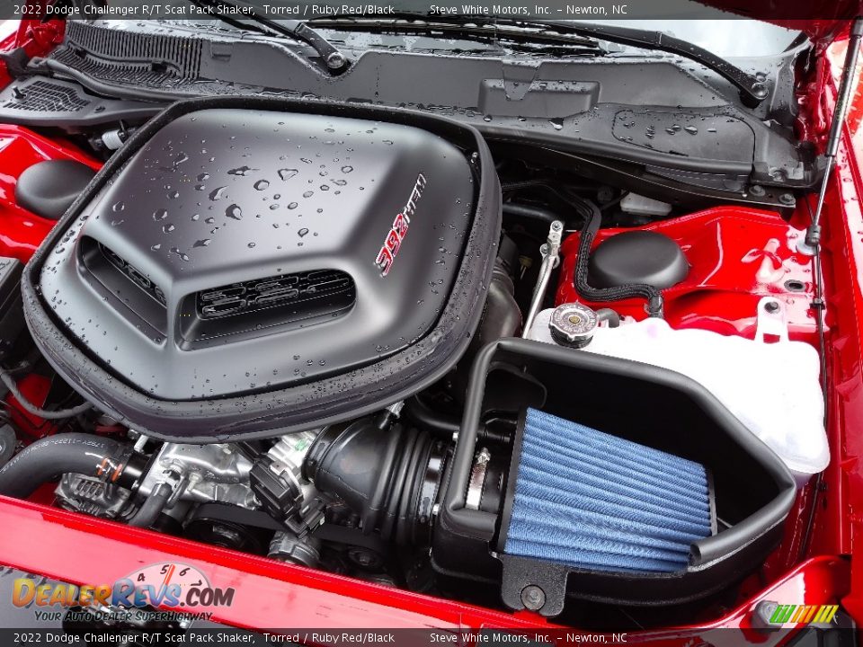 2022 Dodge Challenger R/T Scat Pack Shaker 392 SRT 6.4 Liter HEMI OHV 16-Valve VVT MDS V8 Engine Photo #9