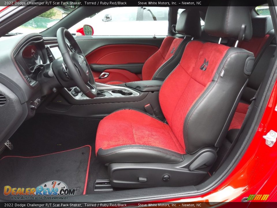 Ruby Red/Black Interior - 2022 Dodge Challenger R/T Scat Pack Shaker Photo #10