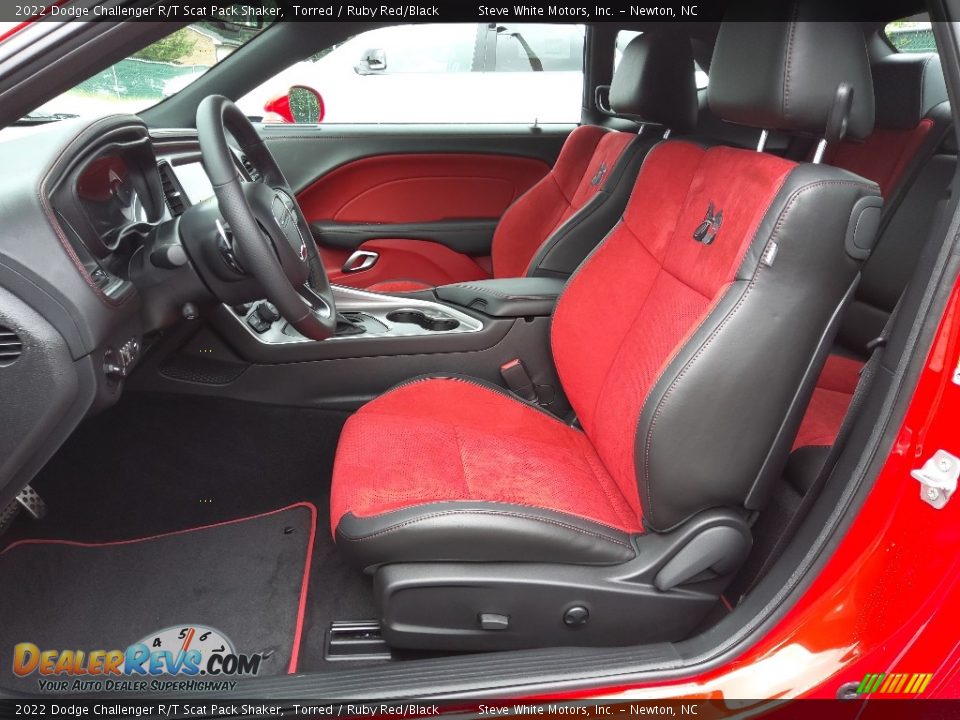 Ruby Red/Black Interior - 2022 Dodge Challenger R/T Scat Pack Shaker Photo #10