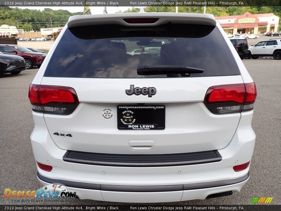 2019 Jeep Grand Cherokee High Altitude 4x4 Bright White / Black Photo #4