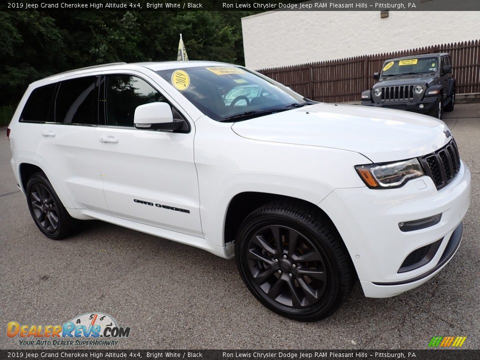 2019 Jeep Grand Cherokee High Altitude 4x4 Bright White / Black Photo #8