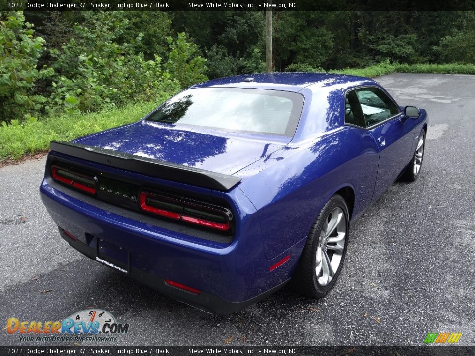 2022 Dodge Challenger R/T Shaker Indigo Blue / Black Photo #6