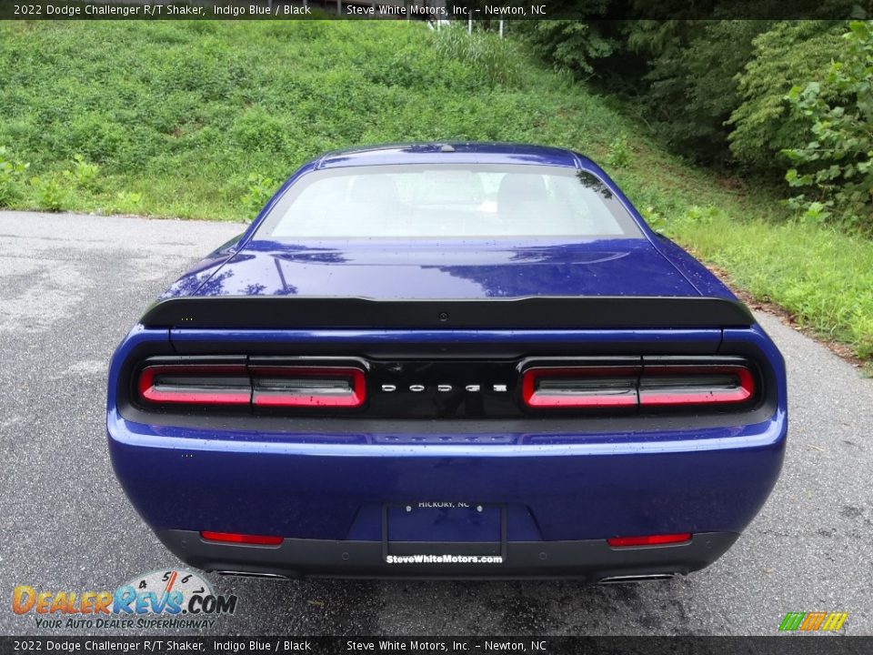 2022 Dodge Challenger R/T Shaker Indigo Blue / Black Photo #7