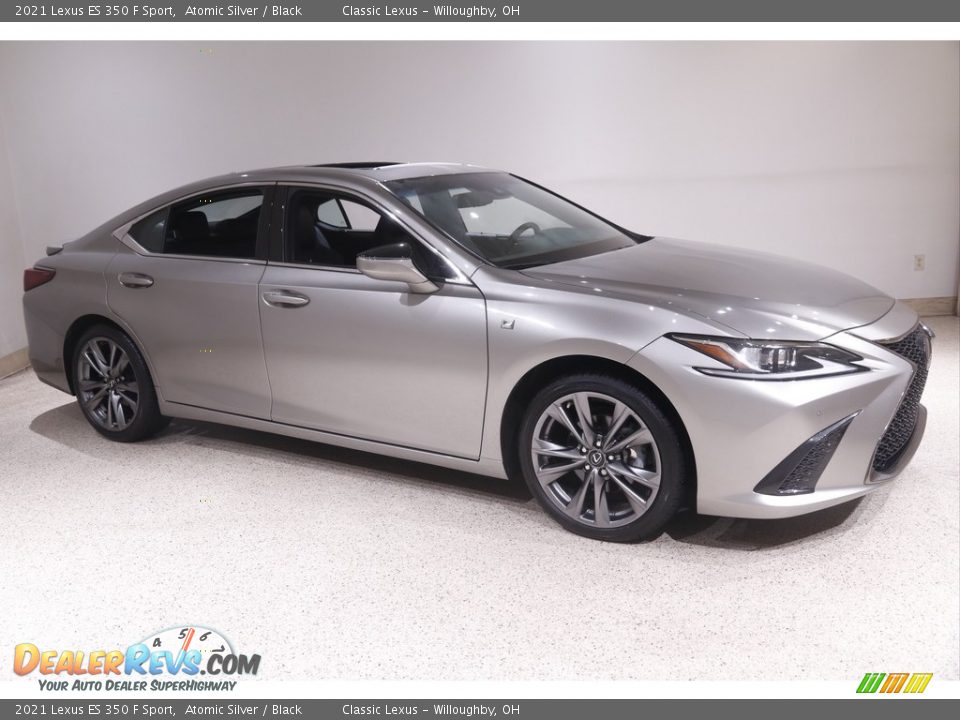 2021 Lexus ES 350 F Sport Atomic Silver / Black Photo #1