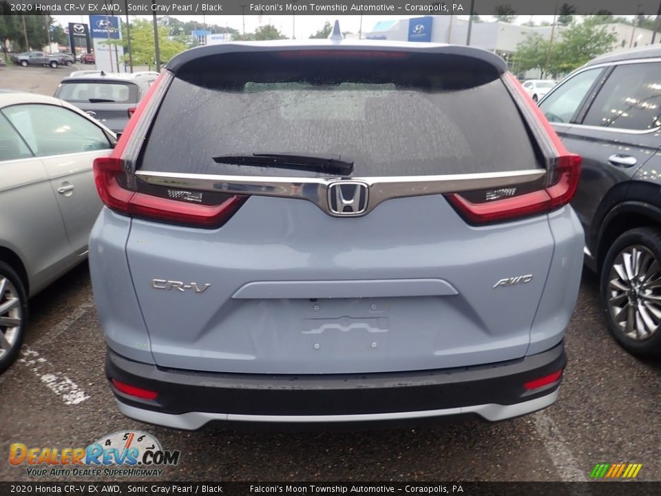 2020 Honda CR-V EX AWD Sonic Gray Pearl / Black Photo #3