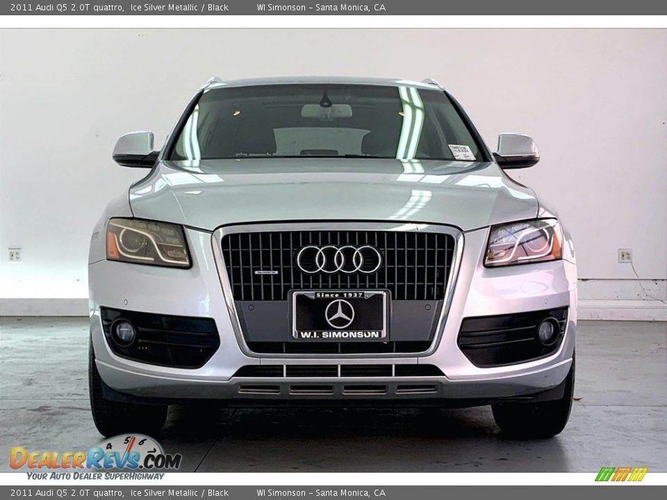 2011 Audi Q5 2.0T quattro Ice Silver Metallic / Black Photo #2