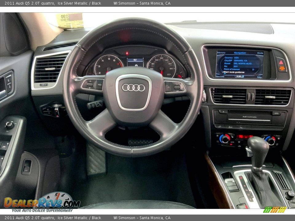 2011 Audi Q5 2.0T quattro Ice Silver Metallic / Black Photo #4