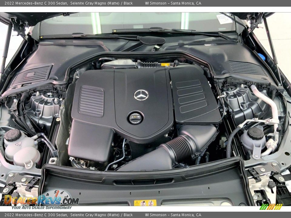 2022 Mercedes-Benz C 300 Sedan 2.0 Liter Turbocharged DOHC 16-Valve VVT 4 Cylinder Engine Photo #9