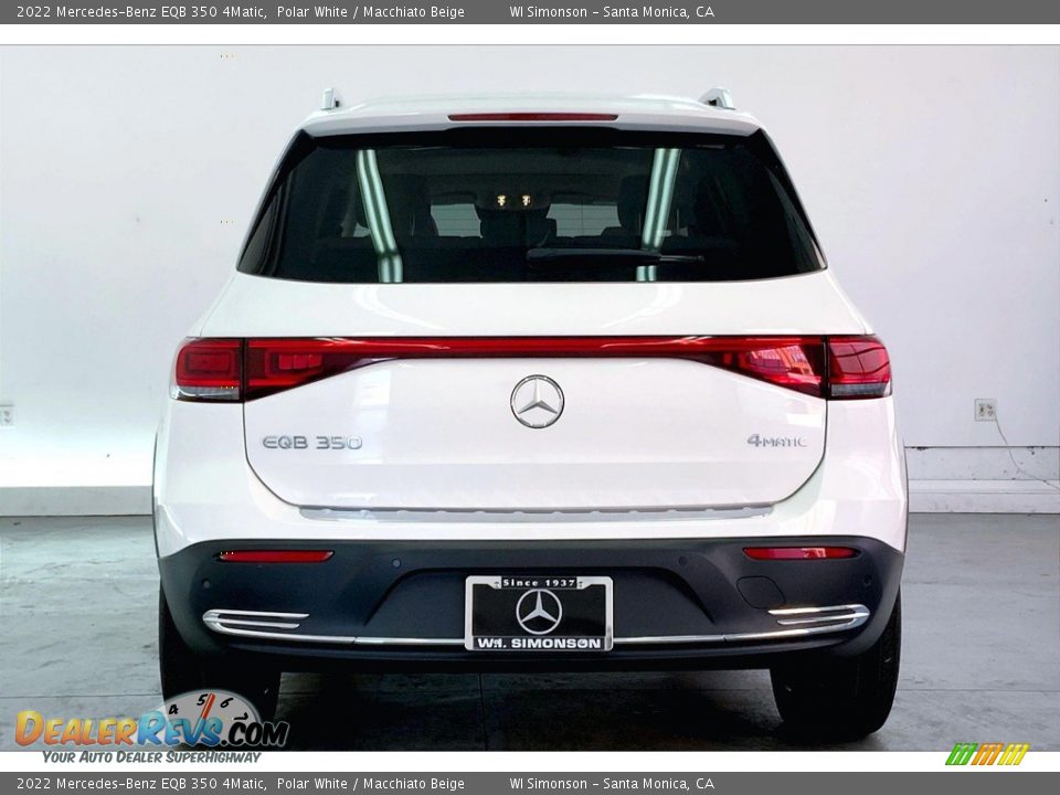 2022 Mercedes-Benz EQB 350 4Matic Polar White / Macchiato Beige Photo #3