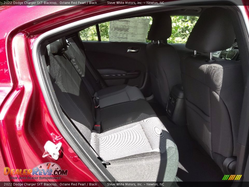 2022 Dodge Charger SXT Blacktop Octane Red Pearl / Black Photo #15
