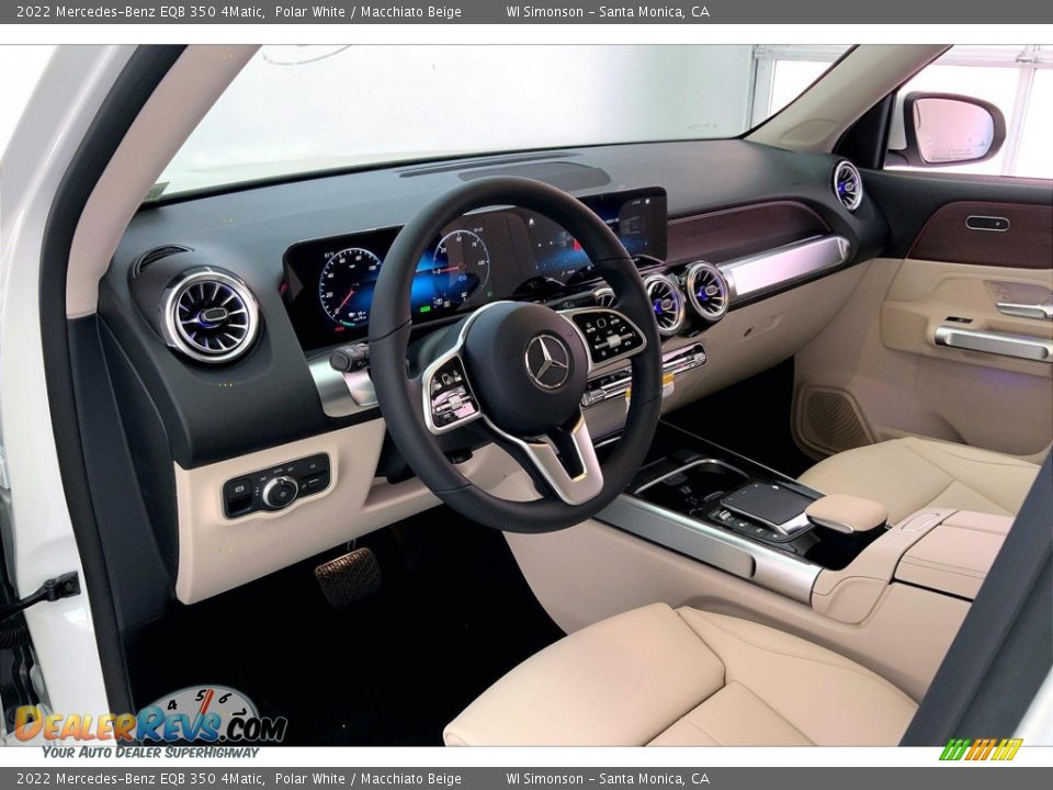 Macchiato Beige Interior - 2022 Mercedes-Benz EQB 350 4Matic Photo #4